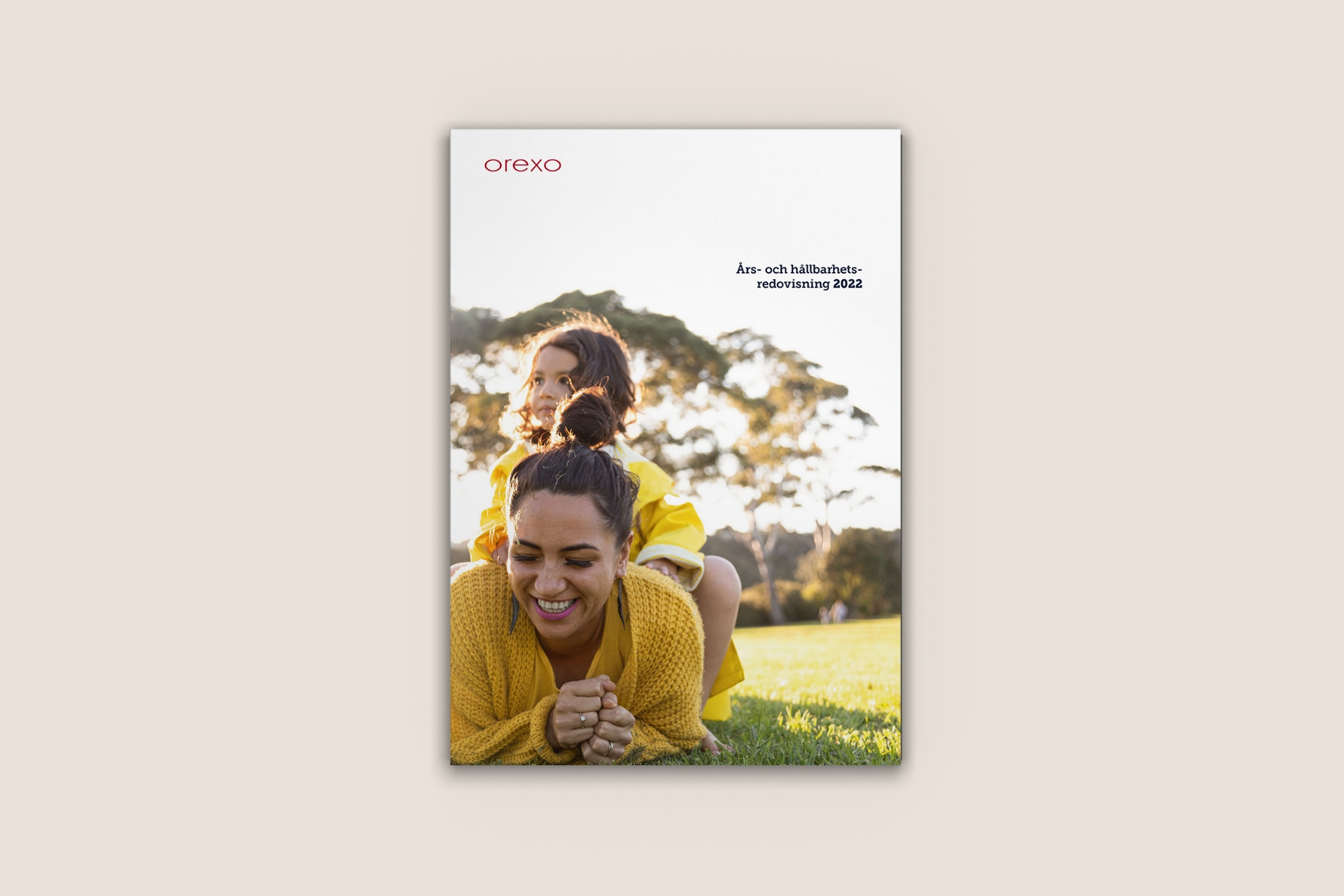 Orexo Annual Report 2022 Swe Cover Solberg