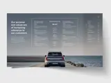 Spread from Volvo Cars Annual and Sustainability Report 2023 - Produced by Solberg