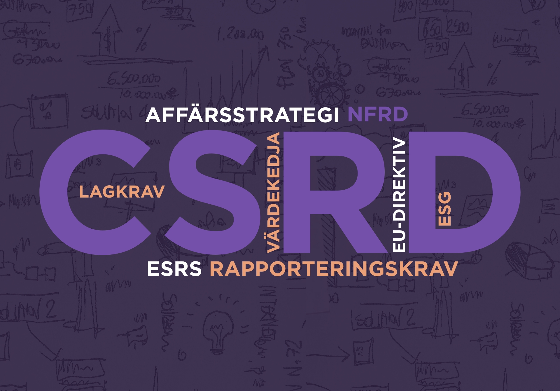 CSRD, affärsstrategi, NFRD, lagkrav, värdekedja, EU-direktiv, ESG, ESRS, rapporteringskrav