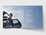 Spread from Volvo Cars Annual and Sustainability Report 2023 - Produced by Solberg