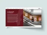 Spread from Axfood's annual and sustainability report 2023 - Produced by Solberg