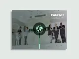 Cover of Pagero Annual Report 2021 – produced by Solberg