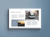Spread from SKF's Annual and Sustainability Report 2023 - Produced by Solberg