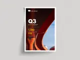 Cover of VBG Group Interim Report for the third quarter 2021