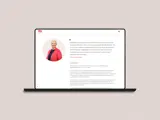 Bild från onlineversionen av ICA Gruppens Årsredovisning 2023 – producerad av Solberg
