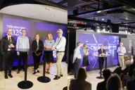 Collage med bilder från Solberg Insights i Stockholm 2024