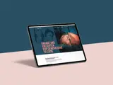 Bonnier books website on a tablet 