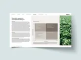 Spread from Axfood's annual and sustainability report 2023 - Produced by Solberg
