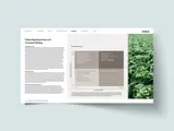 Uppslag från Axfoods års- och hållbarhetsredovisning 2023 – Producerad av Solberg 