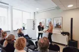 Mårten Westlund berättar om kommunikationsarbetet kring branden i Oceana