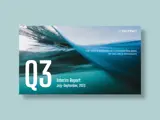 Cover of Cell Impacts Q3 report 2023 – produced by Solberg