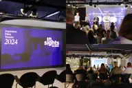 Collage med bilder från Solberg Insights i Stockholm 2024