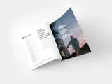 Spread from Volvo Group Annual Report 2021 – produced by Solberg