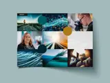 Moodboard från Cell Impacts nya identitet