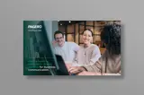 Cover of Pagero Annual Report 2022 – produced by Solberg