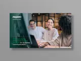 Cover of Pagero Annual Report 2022 – produced by Solberg