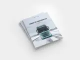 Cover of Volvo Group Annual Report 2021 – produced by Solberg
