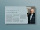 Spread from Formica Impact Report 2022 - produced by Solberg
